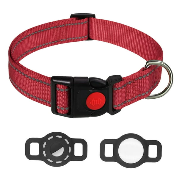 Collares ajustables para mascotas, collares reflectantes para perros y correas con cierres de seguridad para perros pequeños, medianos y grandes.