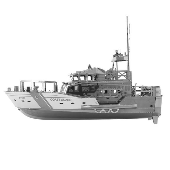 Precise Unassembled Lifeboat Metal Model Kit for Model Boat Collectors,1/100 Model Toy
