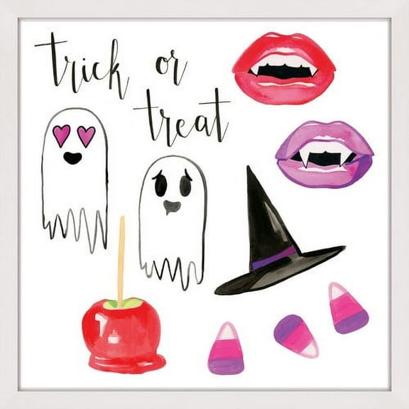 Marmont Hill "Halloween" by Molly Rosner Framed Painting Print