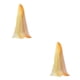 thumbnail image 3 of Minnieouse Mujer Universal Seasons Gradient Shawl Bufanda Bandana Bufandas Accesorio decorativo Casual Fiesta al aire libre Naranja Amarillo Naranja amarillo 2piezas, 3 of 6