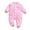 Pink, variant on Toddler Kid Jumpsuit Pants Clothes Newborn Infant Baby Girls Boys Print Thick Warm Jumpsuit Playsuit Romper Clothes Summer Jumpsuit For Girls Boys