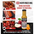 thumbnail image 3 of Heath Riles BBQ Apple Habanero BBQ Glaze – Apple BBQ Sauce, Sweet & Spicy Rib Glaze for Pork Butt, Ham Glaze or Ribs – 80+ BBQ Championships, 12 oz, 3 of 5