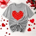 thumbnail image 2 of Camisetas de Manga Corta para Mujeres, Camiseta de Cuello Redondo Impresa de Moda, Primavera Y Verano Casual, 2 of 8