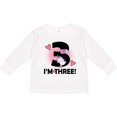 thumbnail image 3 of Inktastic 3rd Birthday 3 Year Old Girl Unicorn Girls Long Sleeve Toddler T-Shirt, 3 of 5
