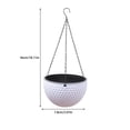 thumbnail image 2 of Maytalsory 3pieces Garden And Planter Hanging Flower Enhancing And Gardens Pot grey S 1Set, 2 of 6