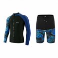 thumbnail image 1 of Abbraccia Traje de buceo, protector solar para pareja, secado rápido, manga larga, dos piezas, surf, piscina termal, 1 of 6