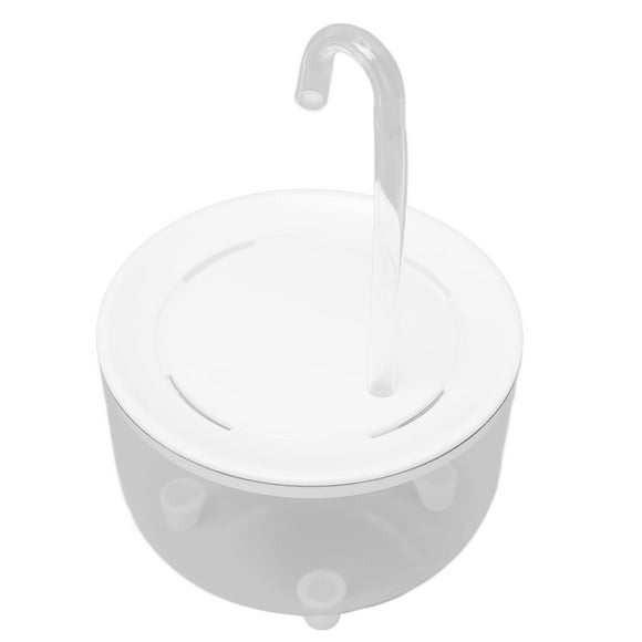 Pet Water Fountain, PP Cat Fountain Thickened Shell Smart Slip Quiet Automatic For Pet Supplies