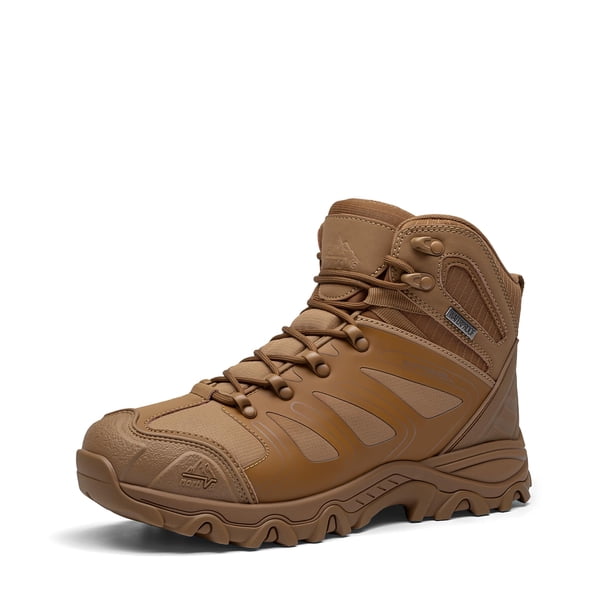 Botas de Senderismo Impermeables para Hombre NORTIV 8 Armadillo Coyote