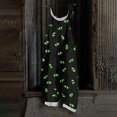 thumbnail image 5 of Womens Halloween Graphic Jumpsuits Pumpkin Ghost Print Rompers Casual Sleeveless Wide Leg Jumsuits, Funny Cute Halloween Graphic Costume, Trendy Fall Clothes, Festival Party Outfits, Black L, 5 of 7