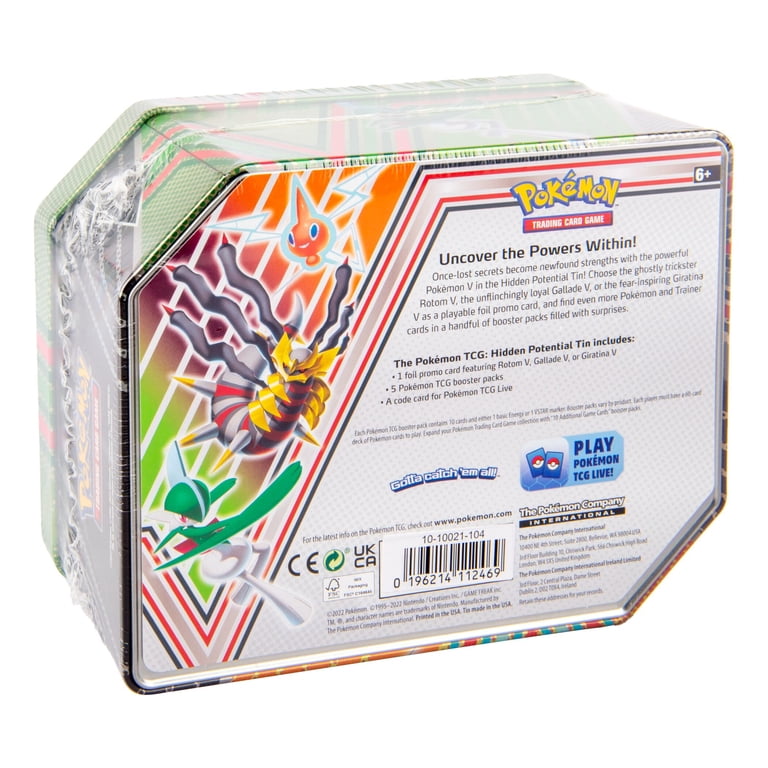 Pokemon Trading Card Games Hidden Potential Tin Gallade V Pokemon Trading Card Games Hidden Potential Tin Gallade V