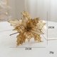 thumbnail image 3 of 1 pieza de flores artificiales de imitación de oro y plata para árbol de Navidad, lentejuelas, adornos de bricolaje para festivales, fiestas, decoración de Año Nuevo, 3 of 5