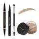 thumbnail image 1 of Kit de maquillaje de cejas LAVONE de 4 puntas, impermeable, microblading, rubio, 1 of 7