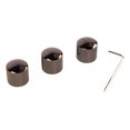 thumbnail image 2 of 3PCS Guitar Dual Stacked Control Knobs Metal Guitar Knobs Replacement Volume Tone Control Knobs For Electric Guitar Bass, 2 of 8
