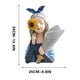 thumbnail image 3 of Xihbxyly Jarrón de Flores para Niña, Diseño de Figura de Resina, Maceta Suculenta con Bandeja y Taza de Café, Decoración Moderna de Escritorio, Elegante Decoración para El Hogar y La Oficina, Regalo, 3 of 3