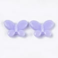 thumbnail image 2 of 100 pc Opaque Acrylic Beads Faceted Butterfly Mixed Color 13x17x4mm Hole: 1.8mm, 2 of 2