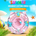 thumbnail image 1 of Anillos de natación inflables, asiento para niños, círculo de natación flotante para niños, juguetes de fiesta en la playa FLhrweasw Nuevo, 1 of 8