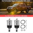 thumbnail image 4 of 25mm Car Extended Upper Greasable Ball Joint For Navara D40 / Np300 / 4wd 2005+, 4 of 5