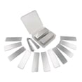 thumbnail image 1 of 100pcs Aluminum Plant Labels, Metal Plant Tags, Tree ID Tags Plant Aluminum Tag Round Art Aluminum Tag, 1 of 5