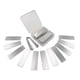 thumbnail image 1 of 100pcs Aluminum Plant Labels, Metal Plant Tags, Tree ID Tags Plant Aluminum Tag Round Art Aluminum Tag, 1 of 5