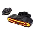 thumbnail image 4 of Luz trasera para bicicleta kusrkot LED recargable con intermitentes control remoto redondo, 4 of 8