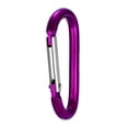thumbnail image 4 of Llavero Lixada Paquete de 6 Carabiner de Aluminio Clip D-ring Locking Carabiner Keychain Hook Lixada Llavero, 4 of 7