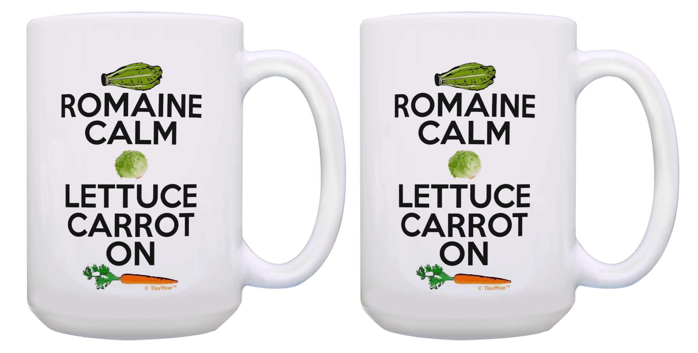 Cooking Gifts Romain Calm Lettuce Carrot On Keep Calm Vegan Coffee Mug Tea Cup