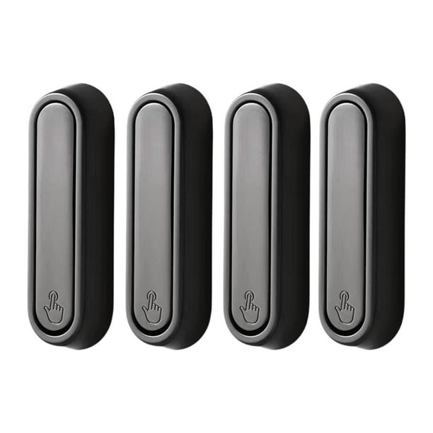 4 piezas de metal plegable plegable ganchos de montaje de montaje entradas de gancho con tornillos resistentes ensamblaje sencillo multifuncional 90 degree Gris