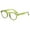 Green-128, variant on Anti-Blue Light Mirror, Full Frame Glass, Frosted Edge Design, Office Home Use, Reflective Surface, Eye Protection, Modern Decor, Frameless Option, For Sleep Quality, Glass Frame, Akmoler