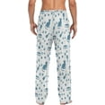 thumbnail image 2 of Paws Pajama Pants Mens Lounge Pants Lightweight Men Pajama Bottoms with Pockets Drawstring, 2 of 7