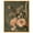Gold Frame, variant on Shadowed Flutter Canvas Vintage Wall Decor by Art Remedy, Gallery Wrapped, 16 x 20
