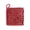 A005- Red, variant on Coaster Trivets, Heat Resistant Light Gray Square, Set of 3 4.7 Inch, Woven Insulated Pot Holders for Dining Table Countertop Teapot Cups Pots Pans with Hanging Loop for Kitchen Home Decor