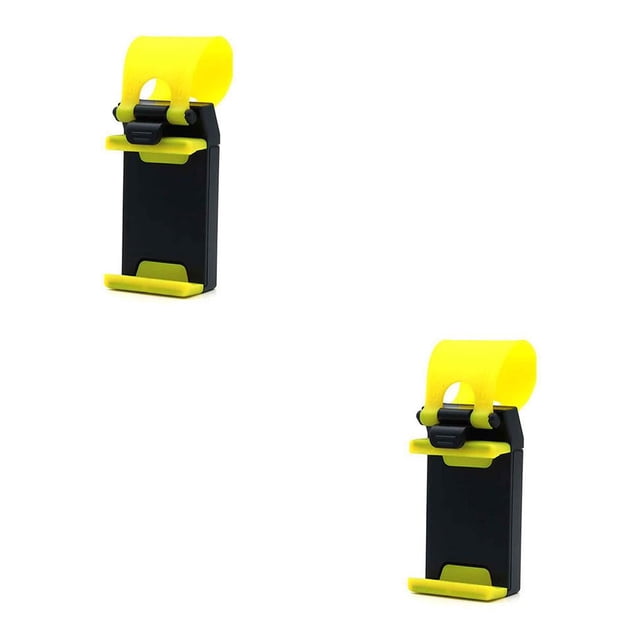 Soporte para teléfono móvil Kenally rotación libre ABS negro
