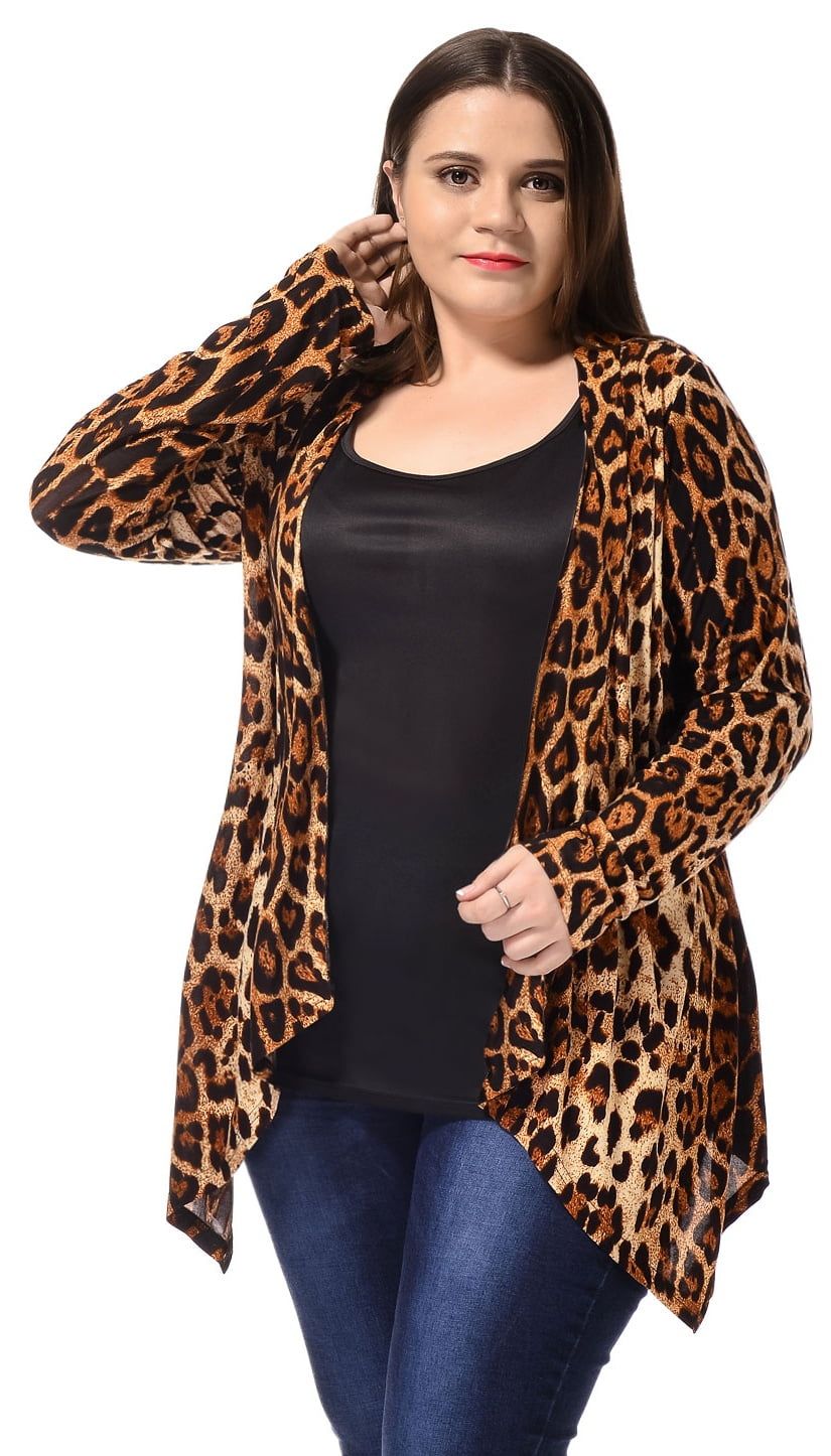walmart women's plus size cardigan sweaters