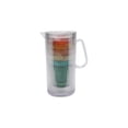 thumbnail image 1 of Hometrends Tinted Acrylic Pitcher Set 3.2L 7-Piece, 1 of 9
