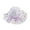 Purple, variant on TAIAOJING Kids Sun Hat For Boys Girls Summer Outdoor Wide Brim Fisherman Bucket Cap Lightweight Breathable Toddler Baby Classic 2-7Y