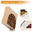 thumbnail image 5 of Yayeee Napkin Holder for Table Kitchen Paper Tissue Organization, Yellow Floral, 5 of 8