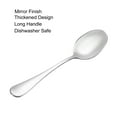 thumbnail image 4 of Uxcell Metal Spoons 5.4" 410 Stainless Steel Spoon for Home Kitchen Restaurant 12 Pack, 4 of 6