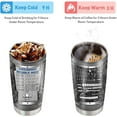 thumbnail image 5 of Mechanic Gifts for Men, Cool Mechanical Engineering Gifts, Mechanic Hourly Rate Tumbler 20oz Stainless Steel Tumblers for Men Dad Son Husband Fathers Day Gift for Mechanic Coffee Travel Mug, 5 of 6