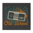 thumbnail image 2 of 9 Crowns Tees Kickin' It Old School Vintage Game Console T-Shirt (Juniors Charcoal, 3XL), 2 of 3
