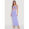 thumbnail image 2 of Womens Twist Front Cut Out Maxi Dress, 2 of 4