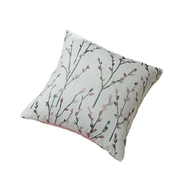 Bearachild 2 fundas decorativas de LICRA para cojines, funda de almohada, funda de cojín Rectangular, suministros de cojines para sofá y cama Decoración del hogar Rosa 45*45cm