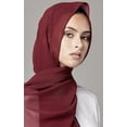 thumbnail image 4 of Women Chiffon Hijab Head Scarf, Shawl Wrap for Muslim Women, Soft and Lightweight, 4 of 9
