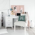 thumbnail image 4 of Monogram Letter Back to School Fabric Decorative Pillow, 4 of 4