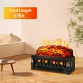 thumbnail image 4 of Electactic 20.53'' x 8.56'' 1500W Electric Indoor Fireplace, 4 of 7