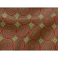 thumbnail image 4 of oneOone Viscose Jersey Fabric Diamond & Circle Block Print Fabric BTY 60 Inch Wide, 4 of 5