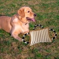 thumbnail image 4 of Almohada para para perros, con 3 asas cómodas para perros pequeños, medianos y grandes, juguete para para perros, juego interactivo para Marrón Sunnimix Almohada de entrenamiento de mordida, 4 of 8
