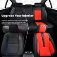 thumbnail image 2 of 2012 for Toyota 4runner Seat Protectors Leather Seat Covers Seat Protection Perfect Fit Driving Comfort Full Seat Access, 2 of 9