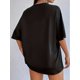 thumbnail image 2 of 1pc Women'S Los Angeles Letter Print Crew Neck T-Shirt, Short Sleeve Casual Sports Tee, Polyester Knit Fabric with Slight Stretch, Regular Fit Pullover for Summer, 2 of 6