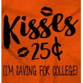 thumbnail image 2 of Kisses 25 Cents Saving For College Toddler Boy Girl T Shirt Infant Toddler Brisco Brands 6M, 2 of 6