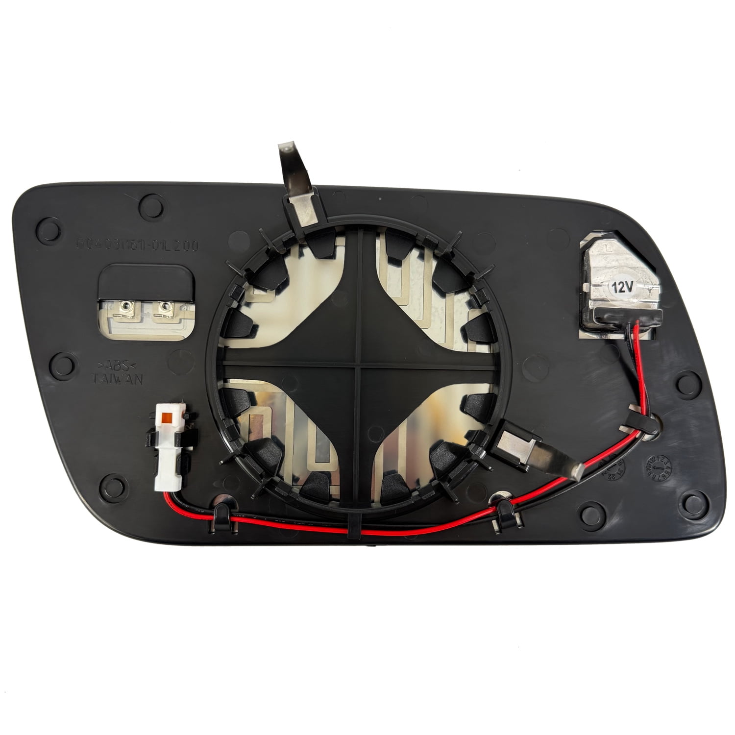 Driver Side Mirror Glass Replacement For 2013-2019 Ford Flex (Blind Spot Detection Heat Defrost)